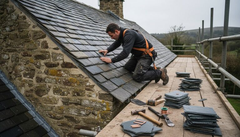 authentic slate roof restoration