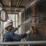 cleaning historic brickwork
