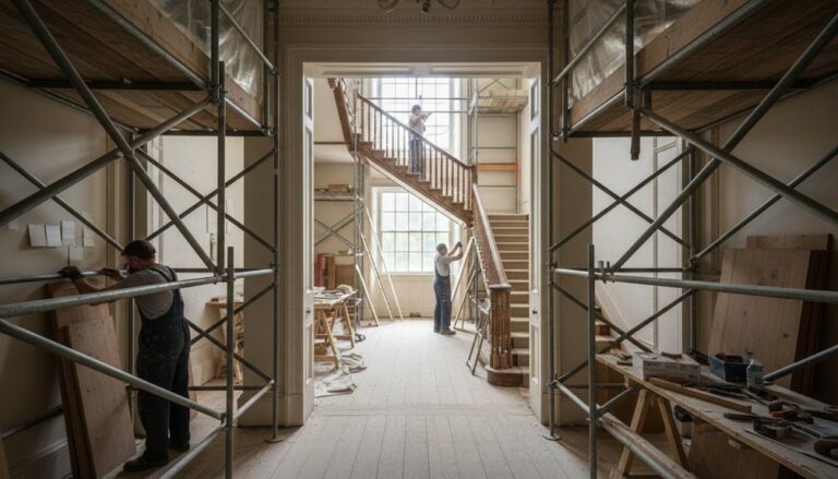 comprehensive georgian townhouse renovation