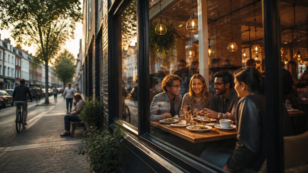 diverse local caf s and eateries