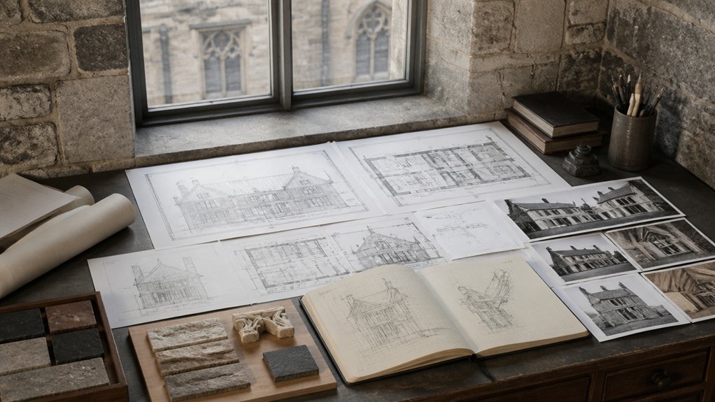 heritage focused detailed drawings