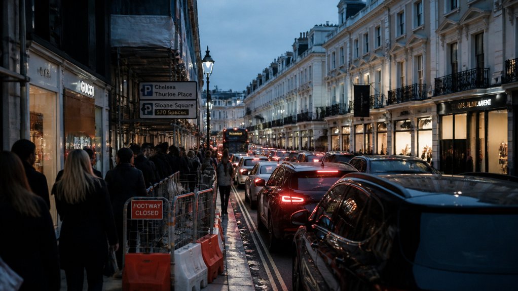 high costs and parking issues