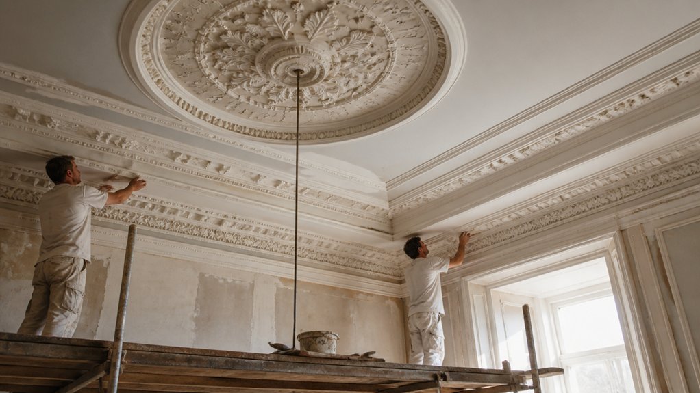 precise respectful historic installation