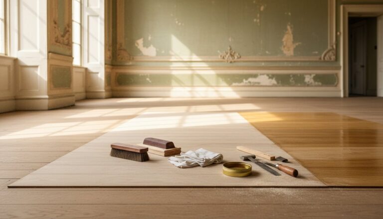 refinish classic wooden floors