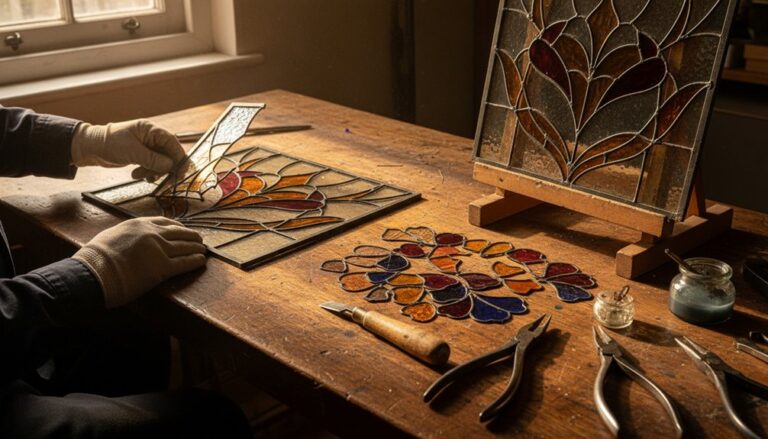 restoring edwardian stained glass