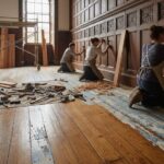 restoring historic wooden features