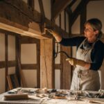 restoring timber beams safely