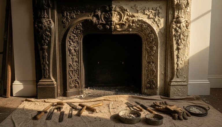 restoring victorian cast iron