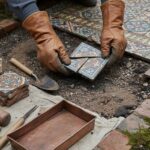 victorian tile pathway restoration